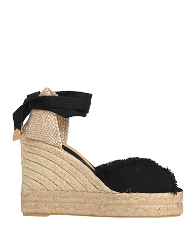 CASTAÑER Espadrilles Black Textile fibres