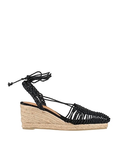 CASTAÑER Espadrilles Black String