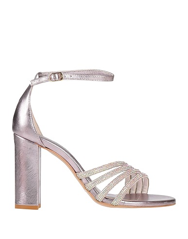 PAOLO MATTEI Sandals Lilac Leather