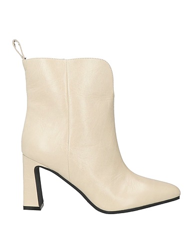 CARMENS Ankle boot Ivory Leather