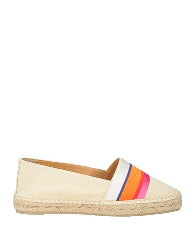 DIANE VON FURSTENBERG x CASTAÑER Espadrilles Cream Textile fibers