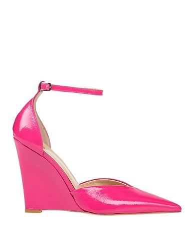 LE FABIAN Court Fuchsia Leather