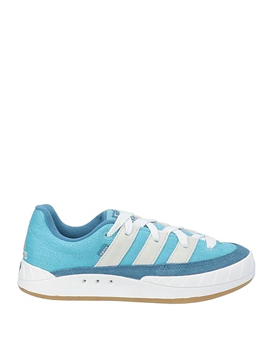 ADIDAS ORIGINALS Sneakers Slate blue Leather, Textile fibers