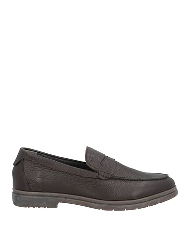 ANDREA VENTURA FIRENZE Loafers Dark brown Deerskin