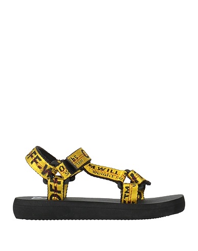 OFF-WHITE™ KIDS Sandali Giallo Fibre tessili