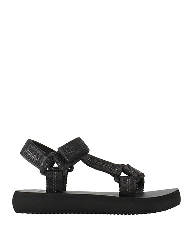 OFF-WHITE™ KIDS Sandals Black Textile fibres