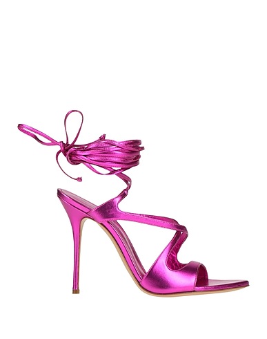 CASADEI Sandali Fucsia Pelle