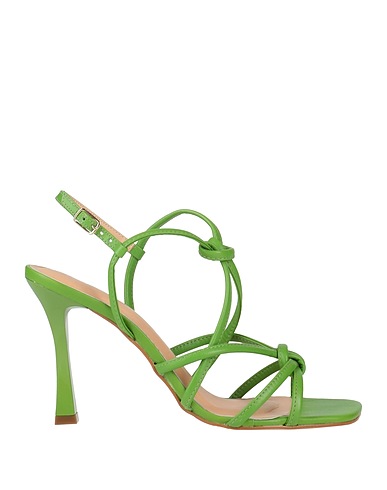 CECIL Sandali Verde chiaro Pelle