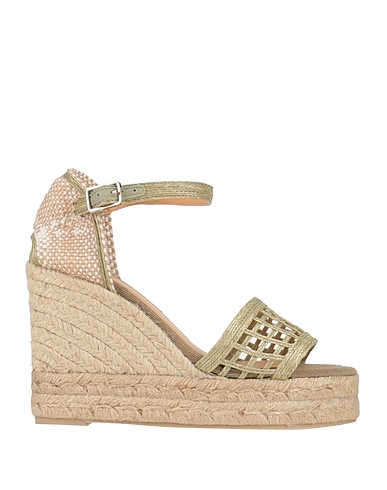 CASTAÑER Espadrilles Sage green Textile fibers