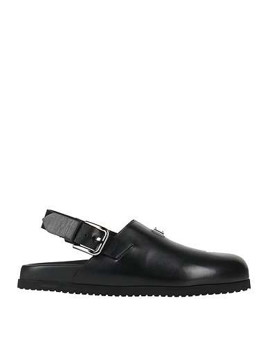 DOLCE&GABBANA Mules and clogs Black Leather