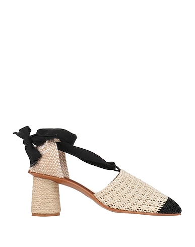 CASTAÑER Pump Beige Textile fibers