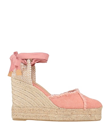 CASTAÑER Espadrilles Saumon Fibres textiles