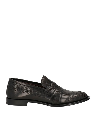 DOLCE&GABBANA Loafers Black Calfskin