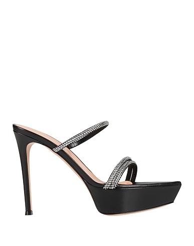 GIANVITO ROSSI Sandali Nero Pelle