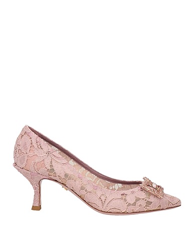 DOLCE&GABBANA Pump Antique rose Textile fibers