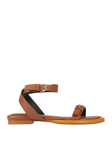 PATRIZIA PEPE Sandals Tan Leather