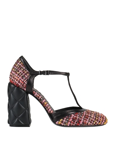ROBERTO FESTA Court Pink Leather, Textile fibres