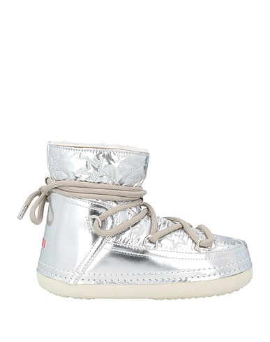 INUIKII Ankle boot Silver Textile fibres