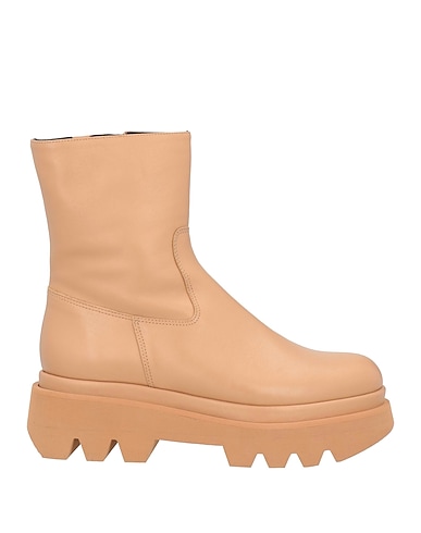 PALOMA BARCELÓ Ankle boot Light brown Leather