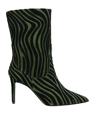 NCUB Ankle boot Military green Leather