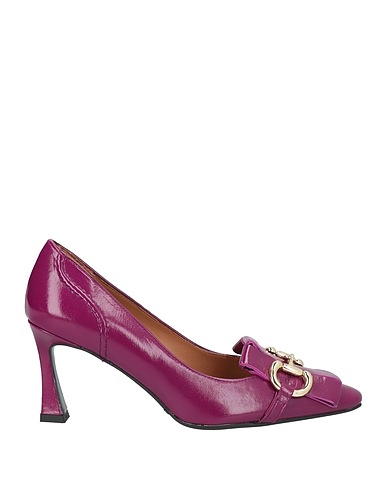 ELLA Loafers Mauve Leather