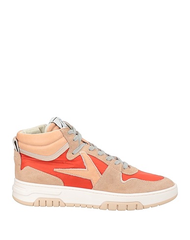 ARCHIVIO,22 Sneakers Ruggine Pelle, Fibre tessili