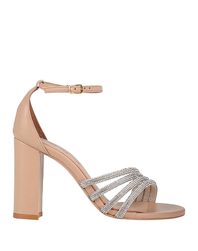 PAOLO MATTEI Sandalen Hellrosa Leder