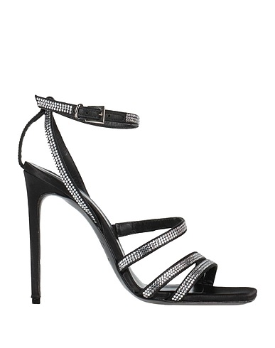 NCUB Sandals Black Textile fibers