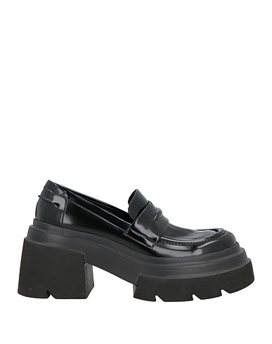 ELENA IACHI Loafers Black Textile fibers