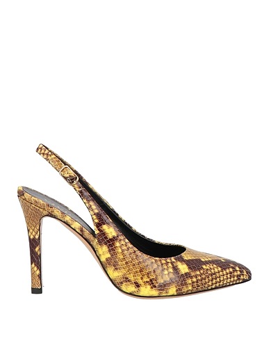 VIVIEN Décolleté Giallo Pelle