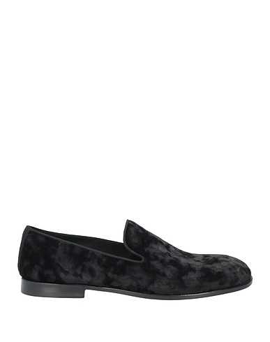 DOLCE&GABBANA Loafers Black Textile fibres