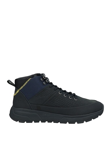 DOCKSTEPS Ankle boot Black Leather, Textile fibres