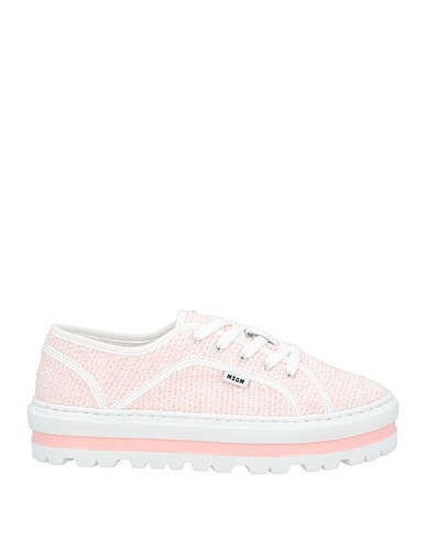 MSGM Sneakers Rosa chiaro Fibre tessili