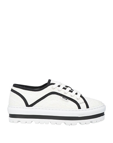 MSGM Sneakers Weiß Gewebefasern