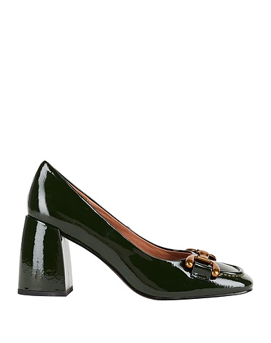 BIBI LOU Court Dark green Leather