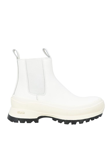 JIL SANDER Ankle boot White Leather