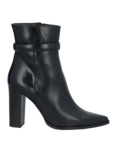 ZINDA Stiefelette Schwarz Leder
