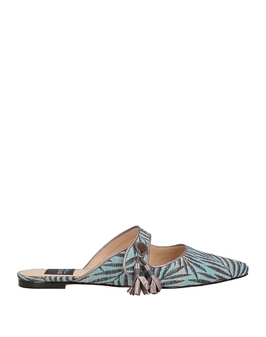 DOTZ Mule e zoccoli Celeste Cotone