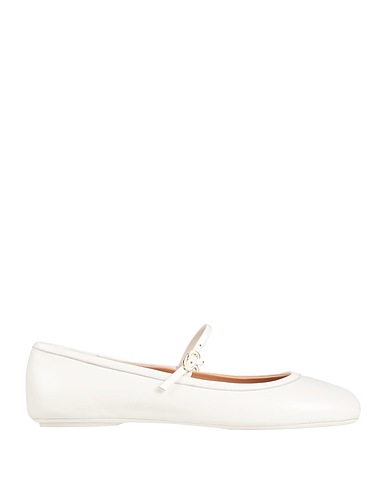 GIANVITO ROSSI Ballet flats White Leather