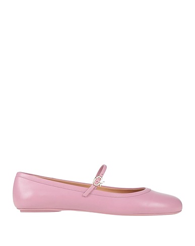 GIANVITO ROSSI Ballet flats Lilac Leather