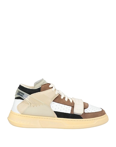 RUN OF Sneakers White Leather
