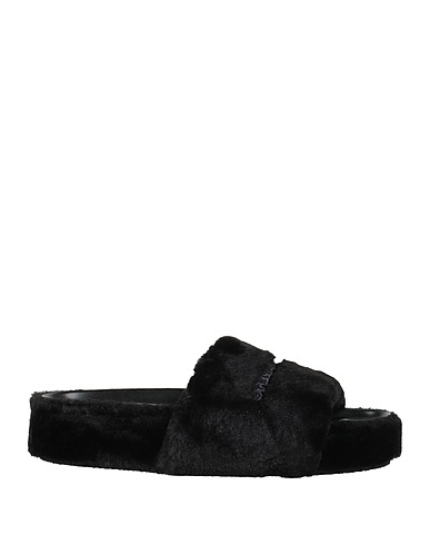 STELLA McCARTNEY Sandalen Schwarz Gewebefasern