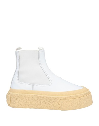 MM6 MAISON MARGIELA Ankle boot Leather, Textile fibres