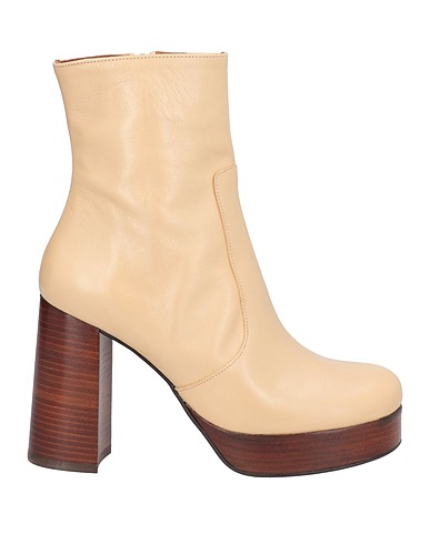 ÁNGEL ALARCÓN Ankle boot Sand Leather