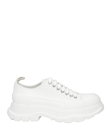 MCQUEEN Sneakers White Textile fibers