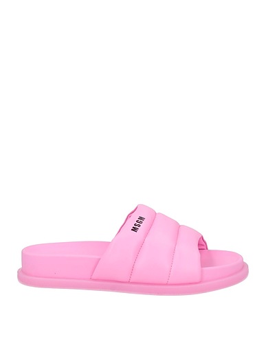 MSGM Sandalen Rosa Leder