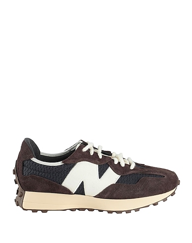 NEW BALANCE Sneakers 327 Café Cuero, Fibras textiles