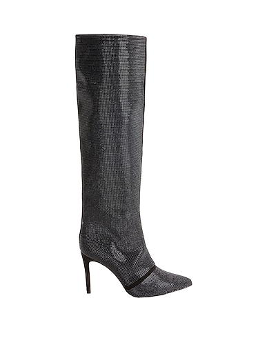 8 by YOOX Boots LEATHER HIGH BOOTS METALLIC DETAILS
Calfskin