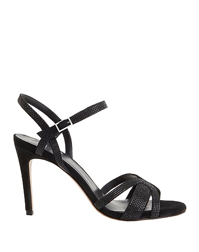 8 by YOOX Sandals LEATHER HIGH SANDAL STUDS DETAIL
Ovine leather