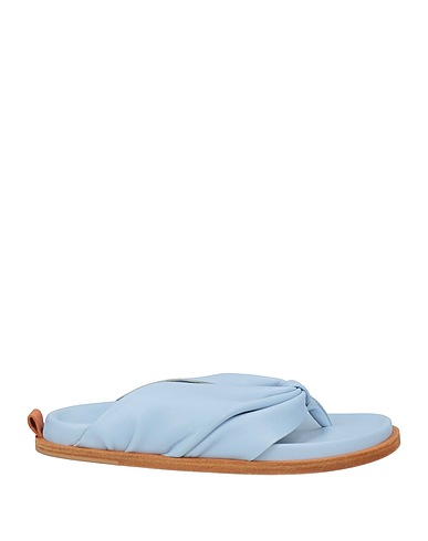 FORTE_FORTE Flip flops Sky blue Leather
